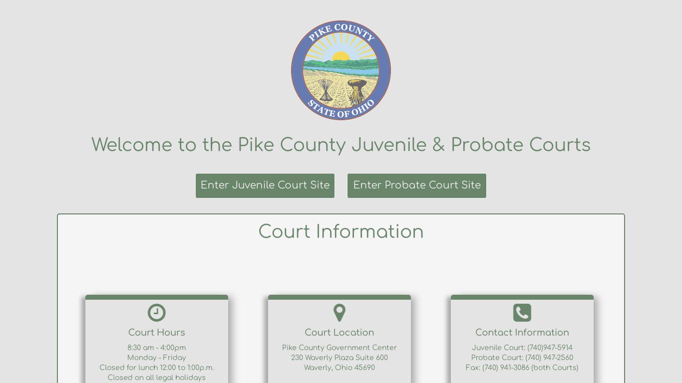 Pike County Juvenile/Probate Court